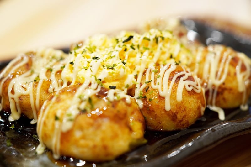Takoyaki in Japan